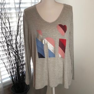 EV1 Womens Long Sleeve Shirt. SZ XXL.